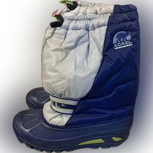 Sorel Navy and Light Gray Winter Snow Boots